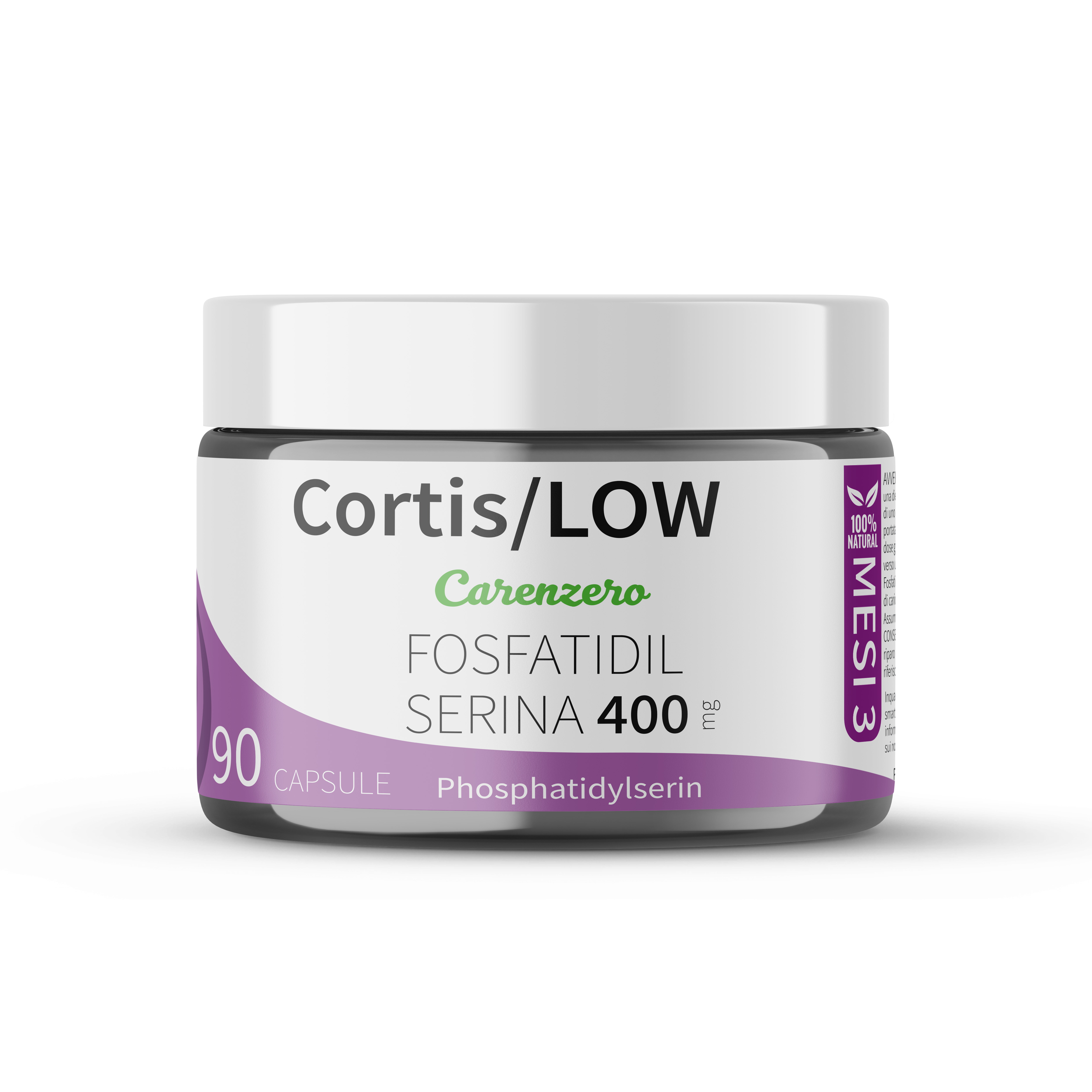 Cortis/LOW Carenzero Fosfatidilserina 400mg